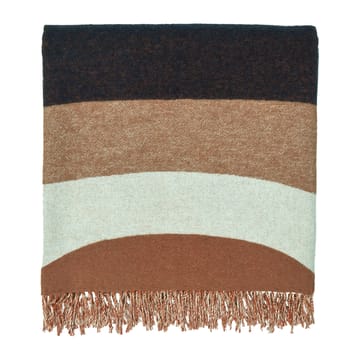 Melooni throw 130x170 cm - Brown-off white-dark blue - Marimekko