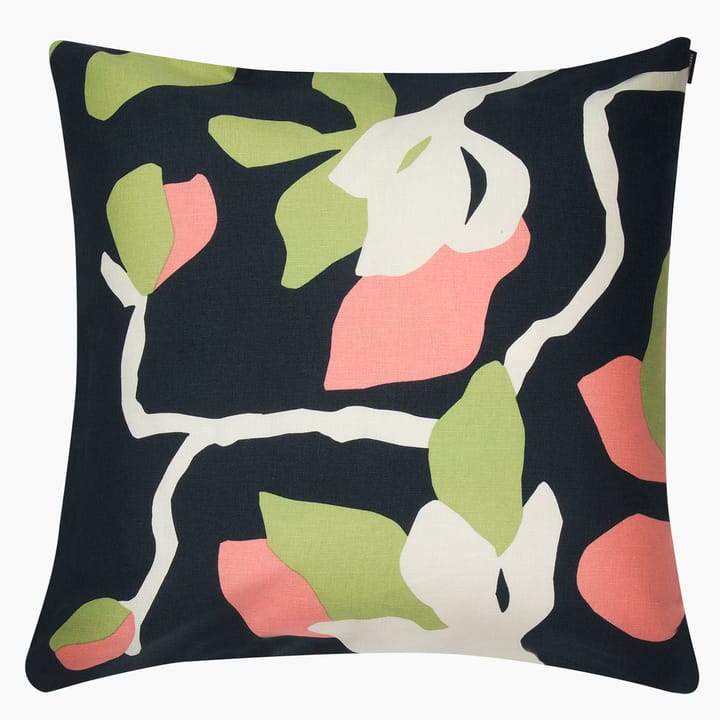 Mielitty cushion cover 50x50 cm - dark blue-green-pink - Marimekko