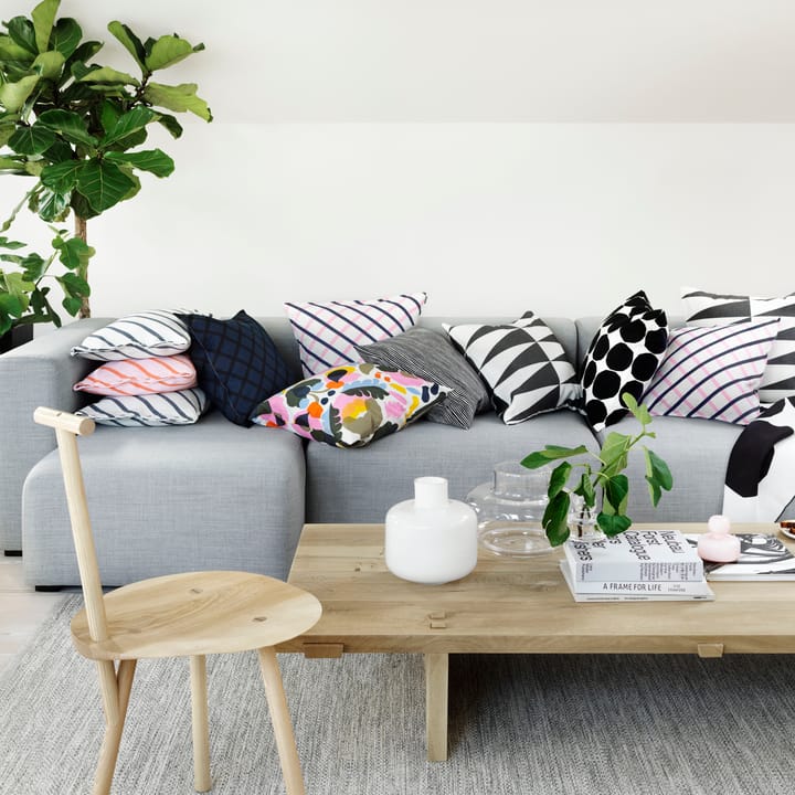 Ming vase, white Marimekko