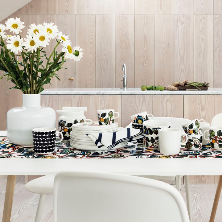 Ming vase, white Marimekko
