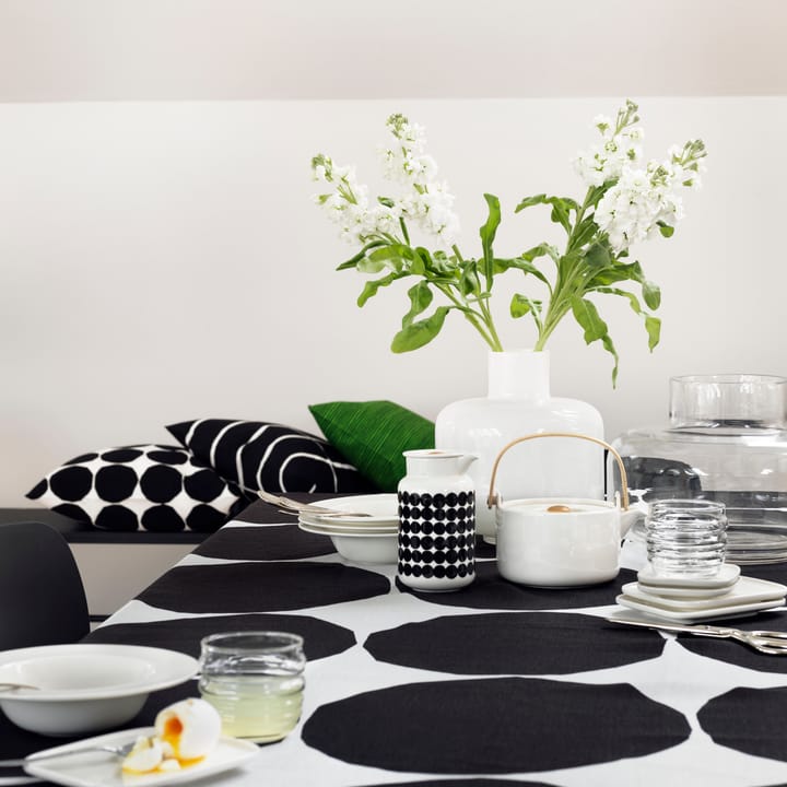 Ming vase, white Marimekko