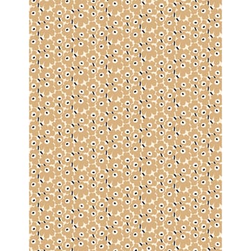 Mini Unikko fabric - Natural white-beige-blue - Marimekko