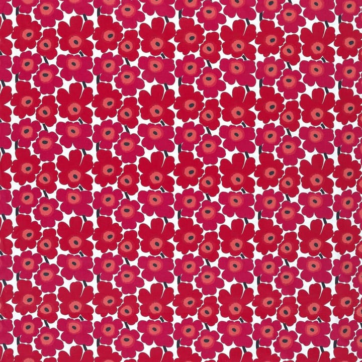 Mini-Unikko fabric - red - Marimekko