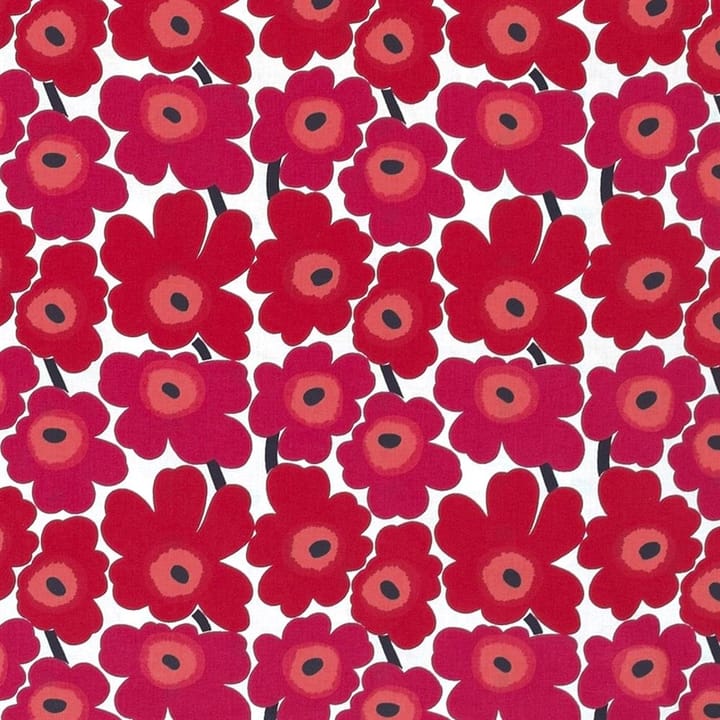 Mini-Unikko fabric - red - Marimekko