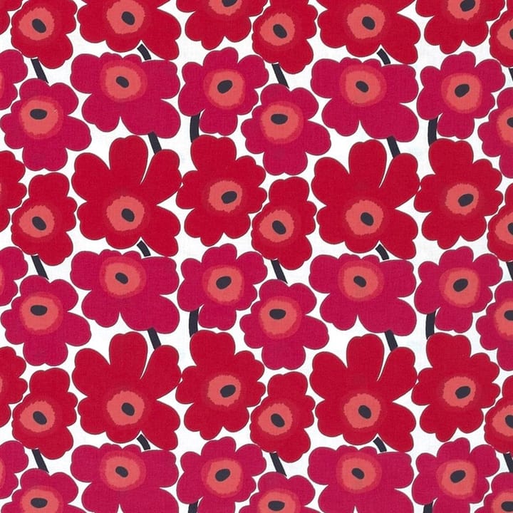 Mini Unikko fabric - red - Marimekko