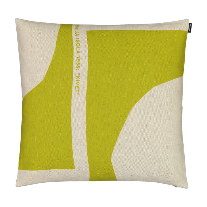 MM Co-Created cushion cover 50x50 cm - yellow-beige - Marimekko