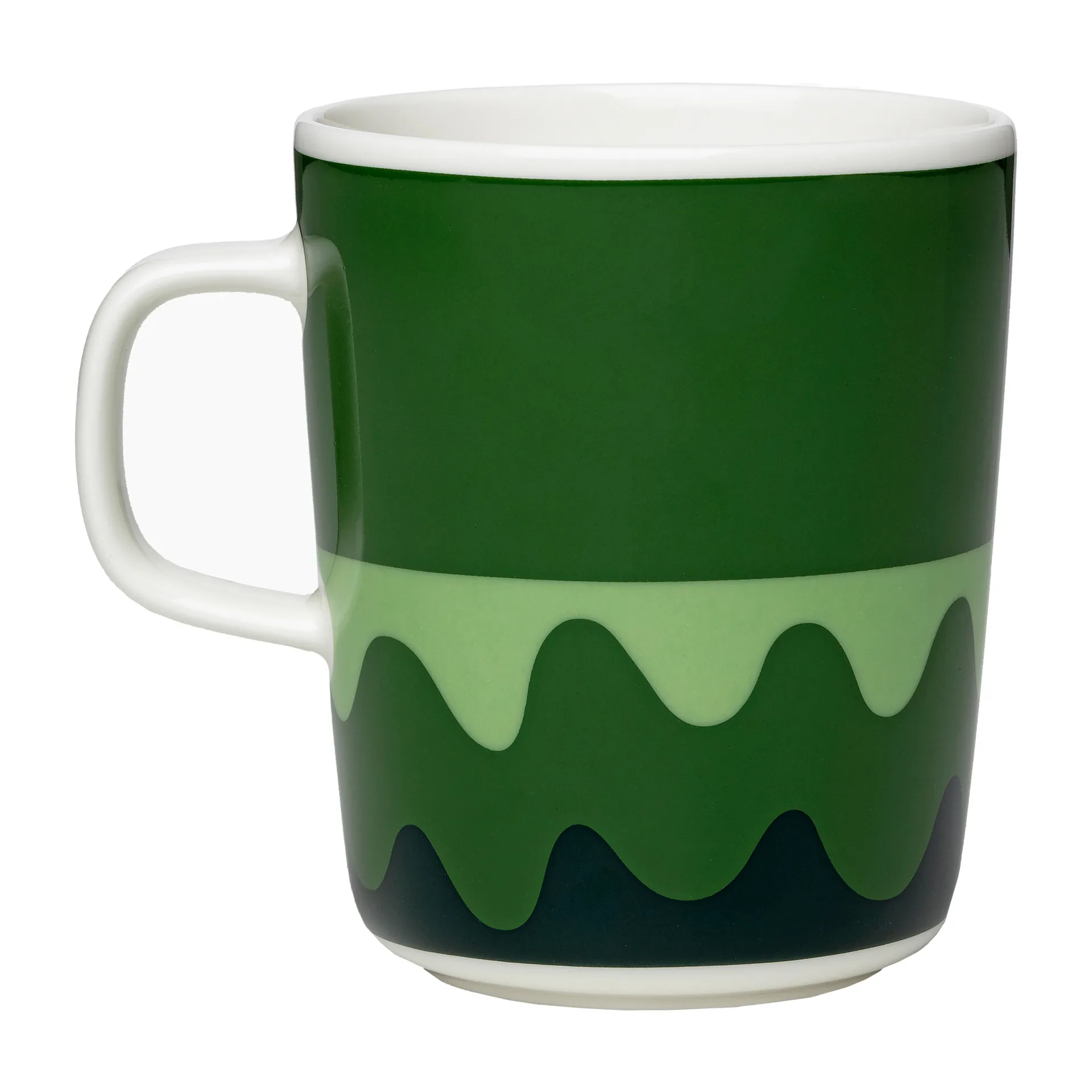 MM Co-Created mug 25 cl, White-green-black Marimekko