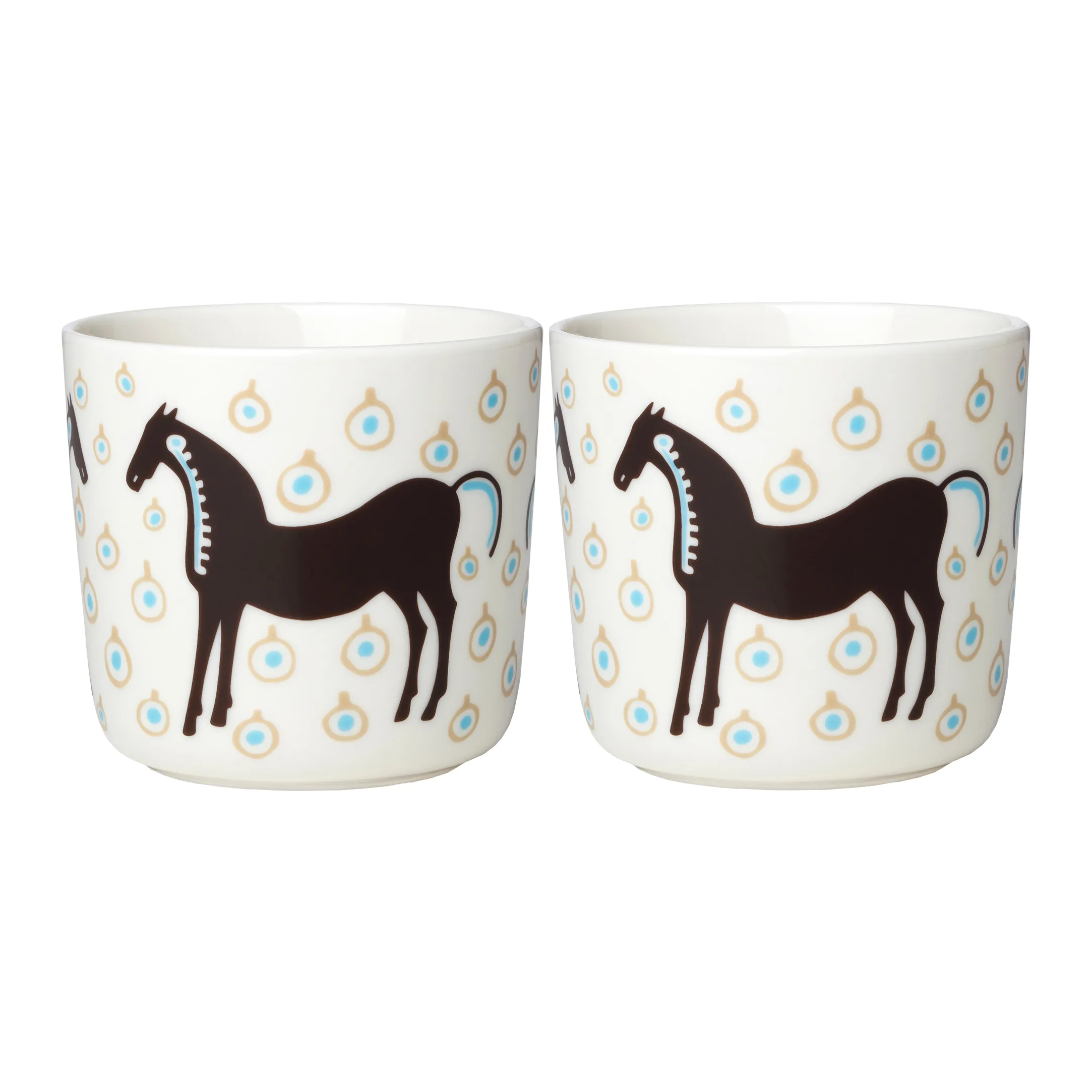 Musta Tamma coffee cup 20 cl 2-pack from Marimekko - NordicNest.com