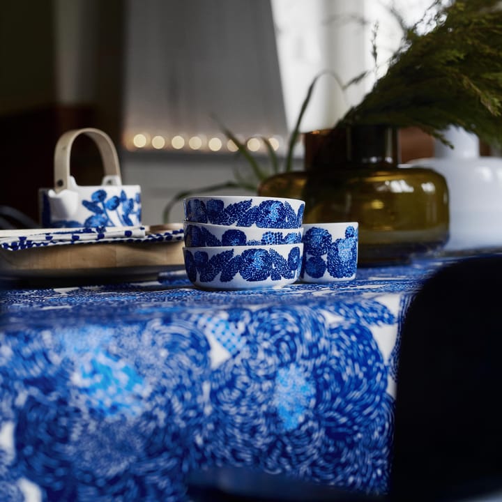 Mynsteri bowl 4 dl - blue-white - Marimekko