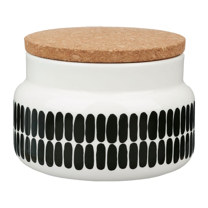 Oiva Alku jar 0.7 L - White-dark green - Marimekko