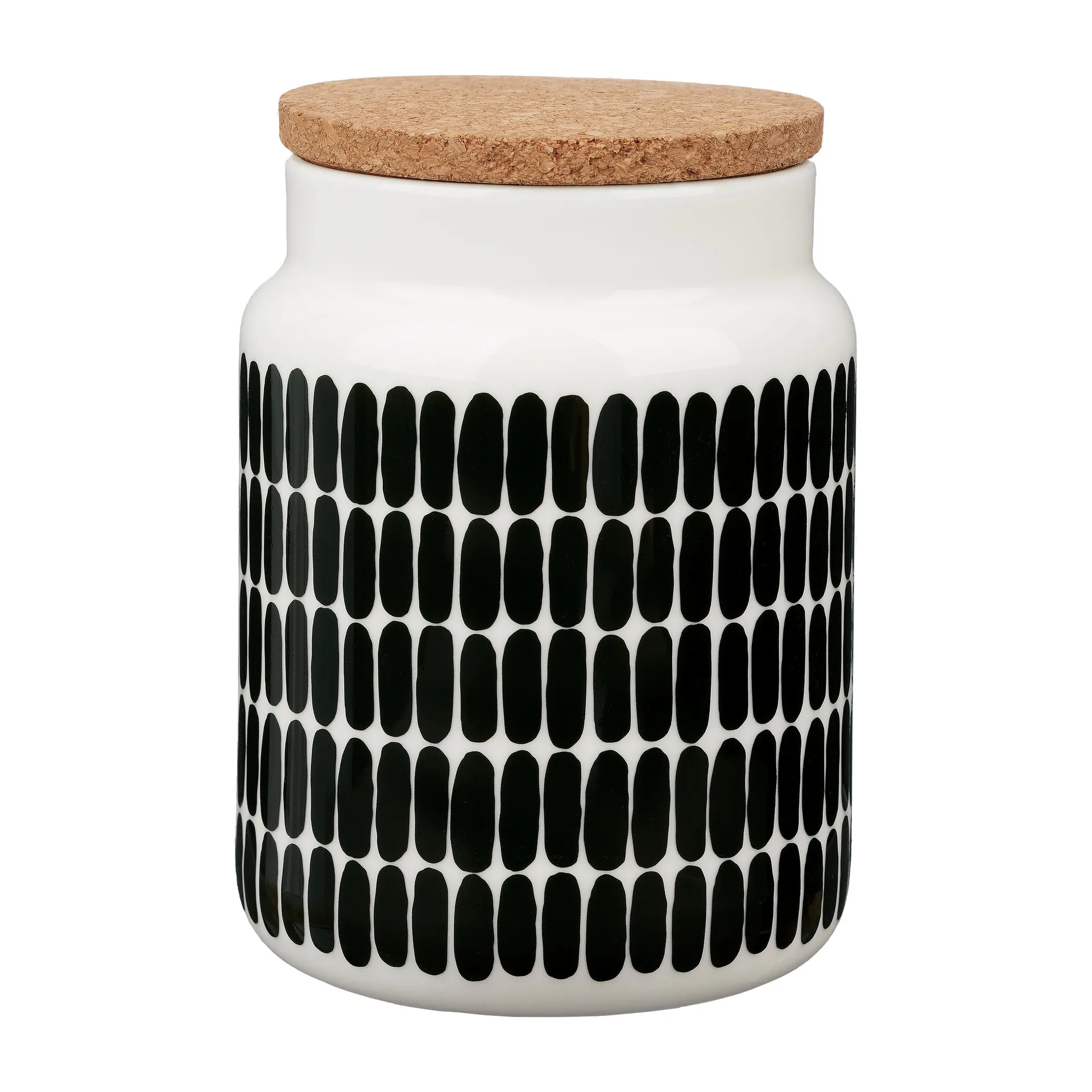 Oiva Alku jar 1.2 L, White-dark green Marimekko