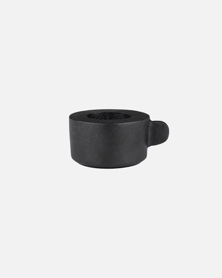 Oiva candle holder - Cast iron-black - Marimekko