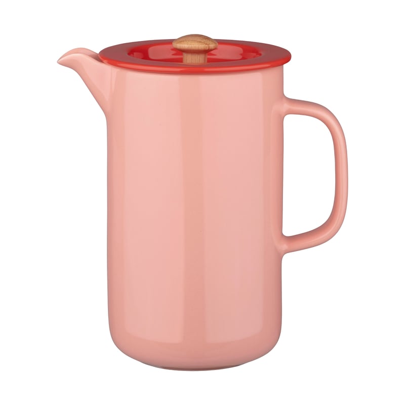 Marimekko Oiva French Press Salmon red-tomato red