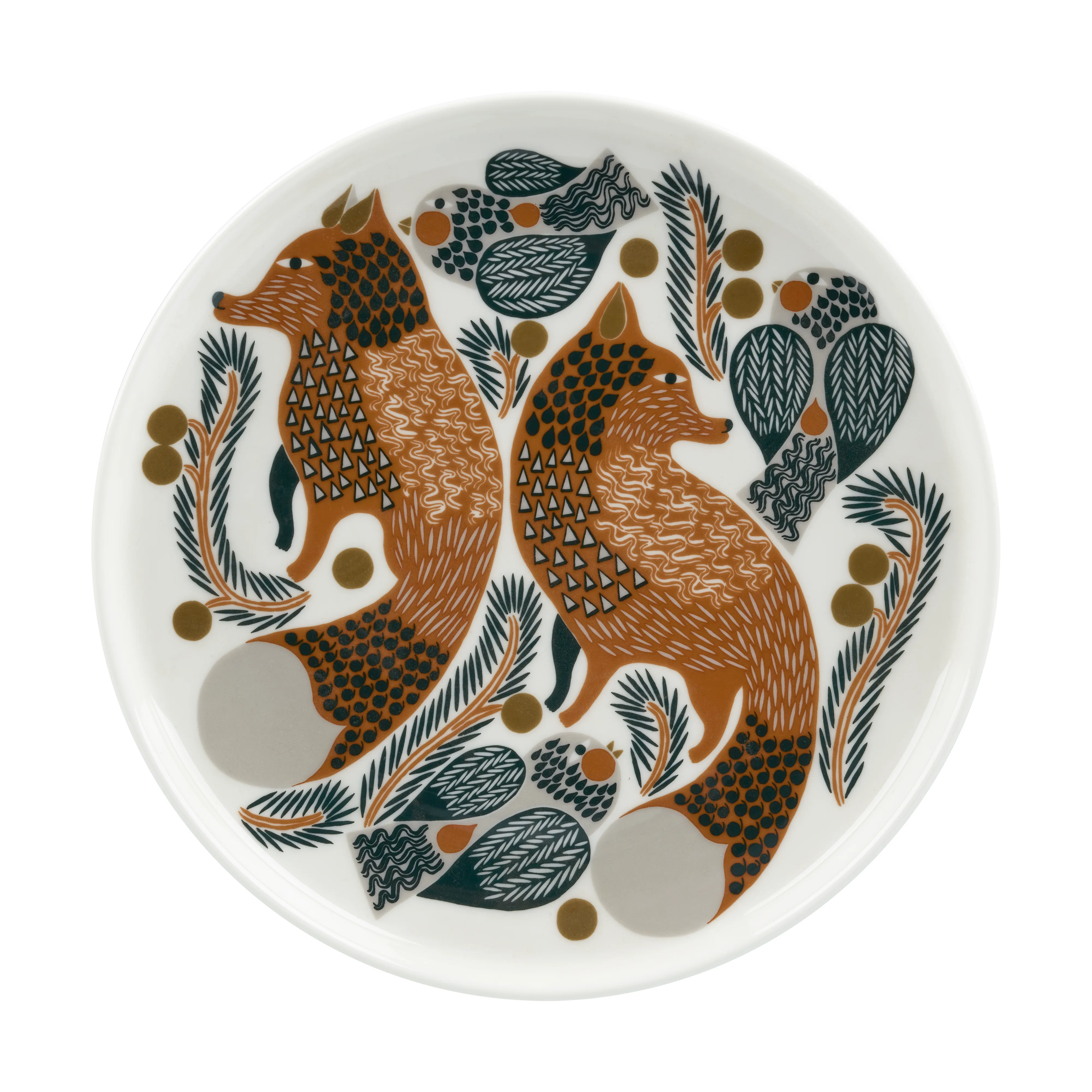 Oiva Ketunmarja plate Ø20 cm from Marimekko - NordicNest.com