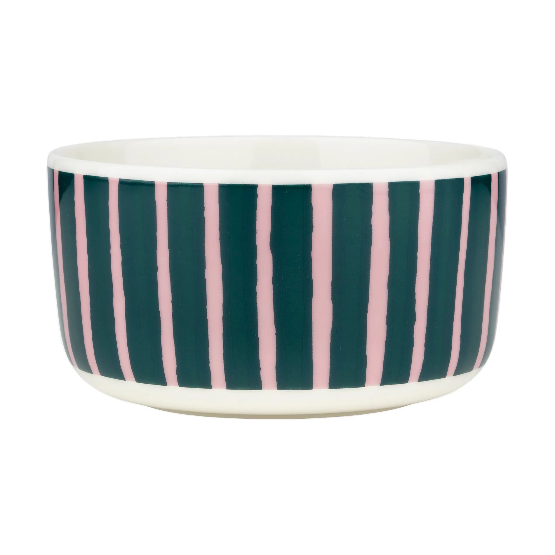 Oiva Piccolo bowl 50 cl, Green-pink Marimekko