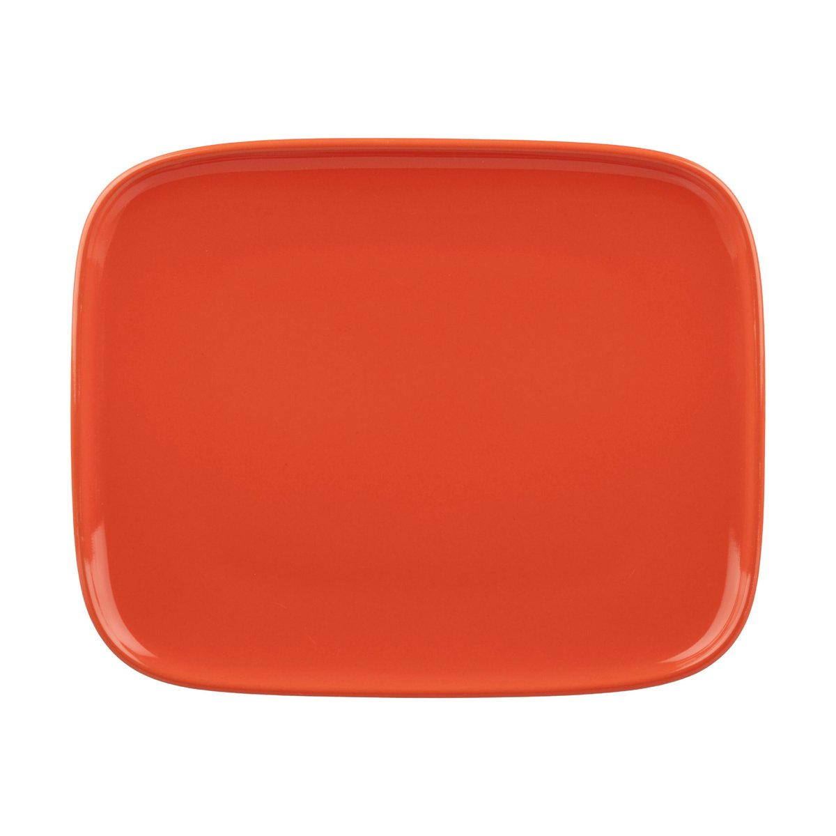 Marimekko Oiva plate 12x15 cm Orange | Scandinavian Design | Dinner plates | Orange