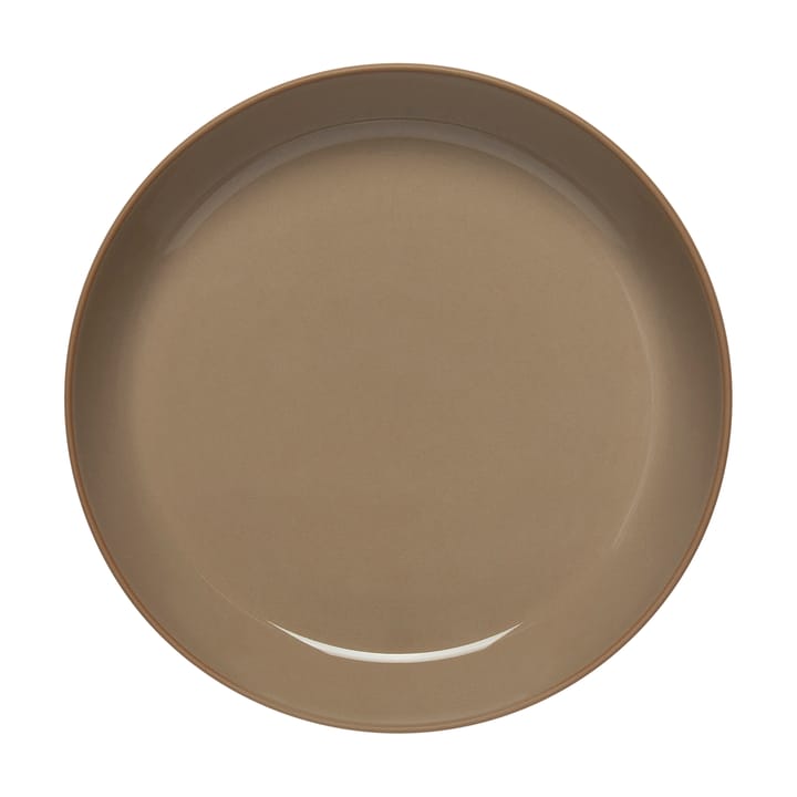 Oiva plate 20.5 cm - brown - Marimekko