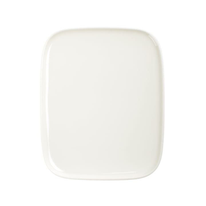 Oiva plate small 15x12 cm - white - Marimekko