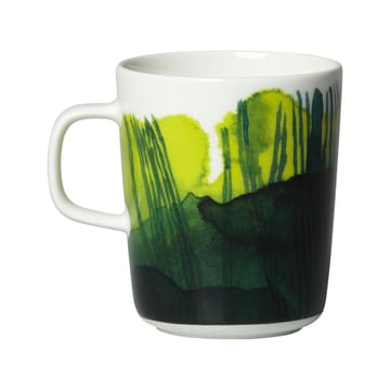 Oiva Sääpäiväkirja mug 25 cl - White-green - Marimekko