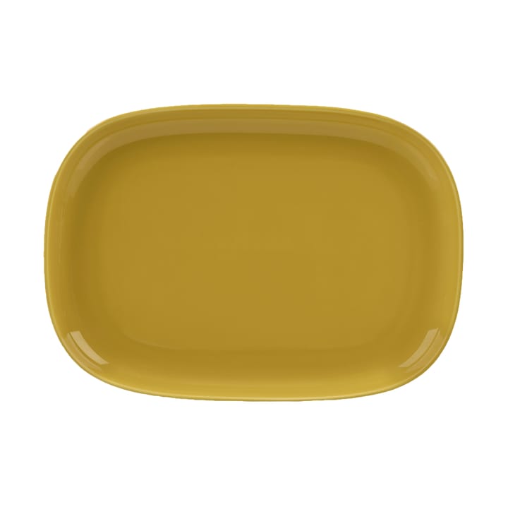 Oiva serving plate 23x32 cm - Yellow - Marimekko