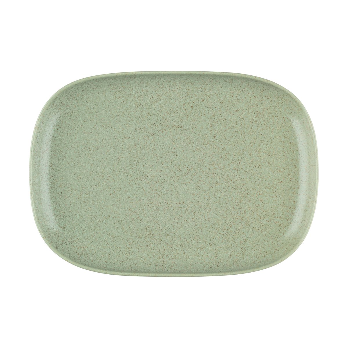 Marimekko Oiva serving platter 18x25 cm Sage | Scandinavian Design | Serving platters & dishes | Green