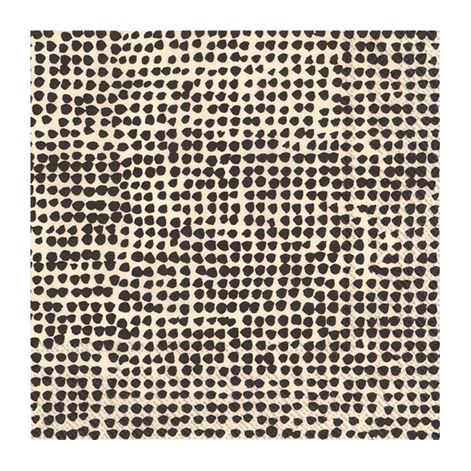 Orkanen napkin 33x33 cm 20-pack - Linen black - Marimekko