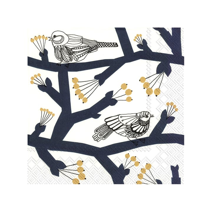 Pakkanen napkin 20-pack, Dark blue Marimekko