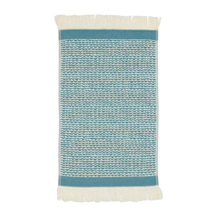 Papajo towel off white-turquoise - 30x50 cm - Marimekko