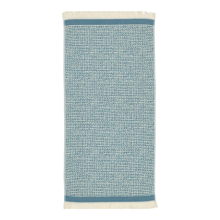 Papajo towel off white-turquoise - 50x100 cm - Marimekko