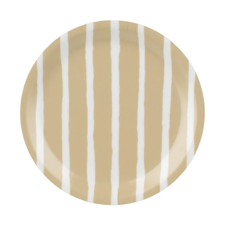 Piccolo coasters, White, sand Ø11 cm Marimekko