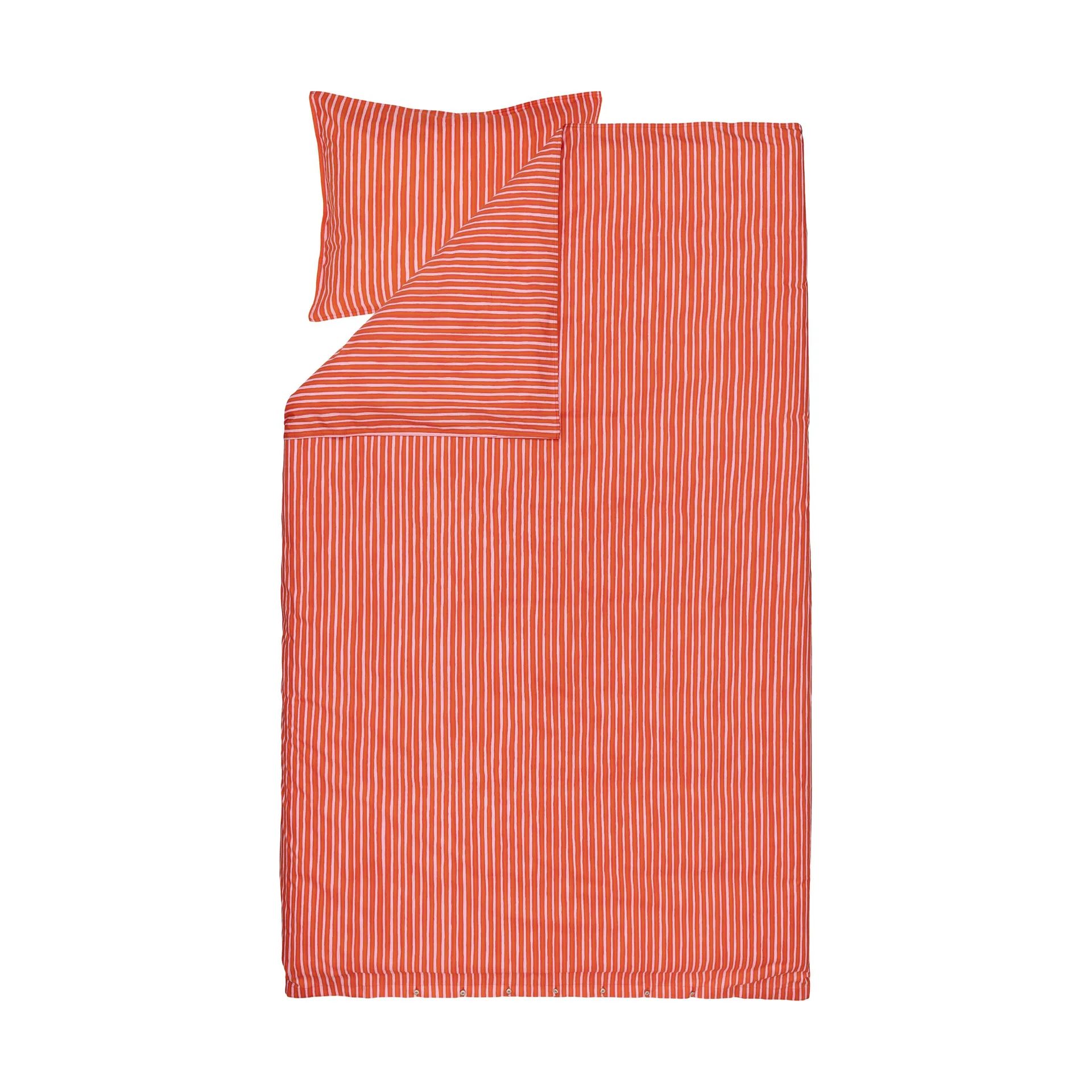 Piccolo duvet cover 150x210 cm, Warm orange-pink Marimekko