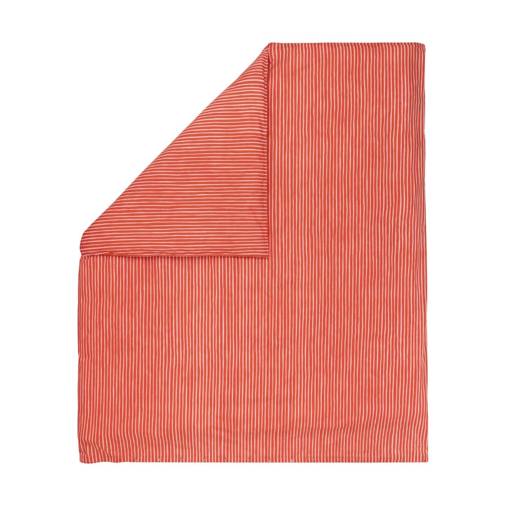 Piccolo duvet cover 240x220 cm - Warm orange-pink - Marimekko