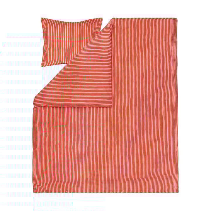 Piccolo duvet cover 240x220 cm, Warm orange-pink Marimekko