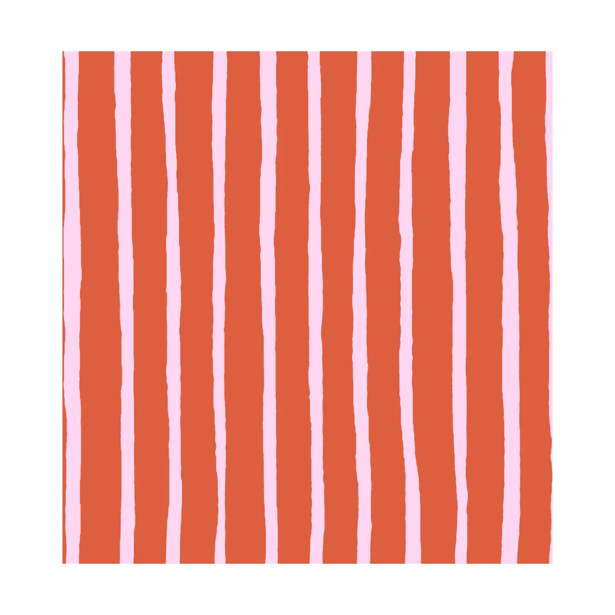 Marimekko Piccolo napkin 33x33 cm 20-pack Orange-Pink