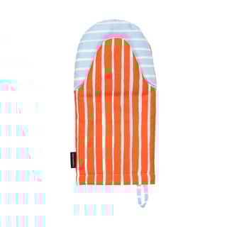 Marimekko Piccolo oven mitt White-tomato red-light blue