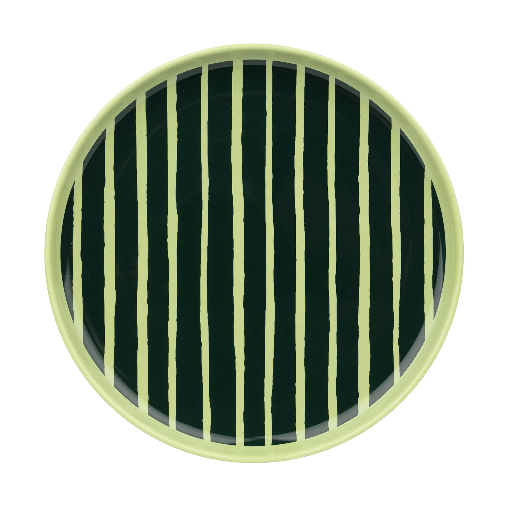 Piccolo plate 20 cm, Pear-dark green Marimekko