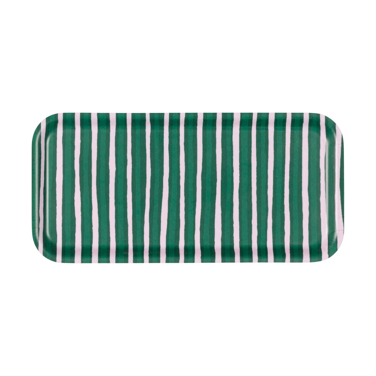 Marimekko Piccolo tray 13.5x27.5 cm Green | Scandinavian Design | Trays | Green