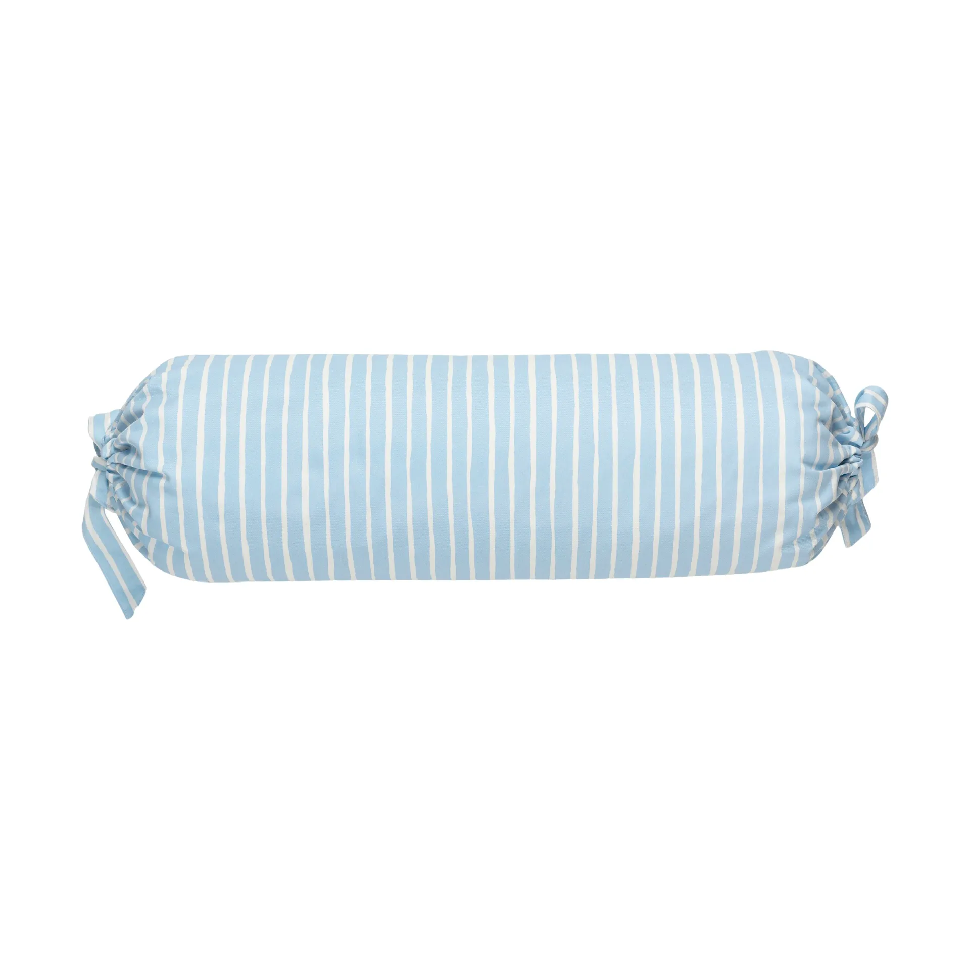 Piccolo tube cushion Ø19x54 cm, Light blue-white Marimekko