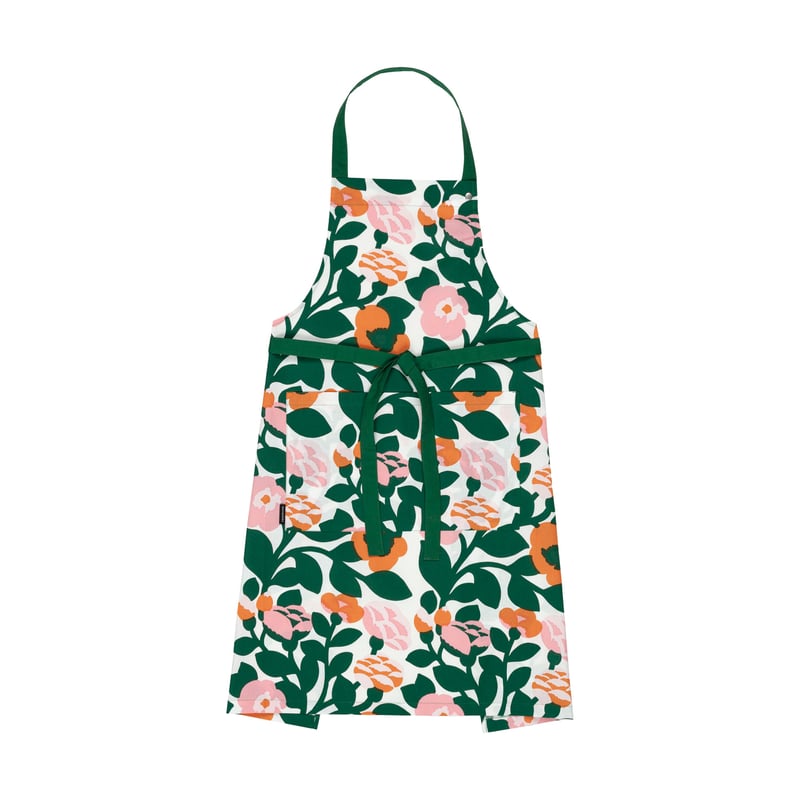 Marimekko Pieni green green apron 84x85 cm