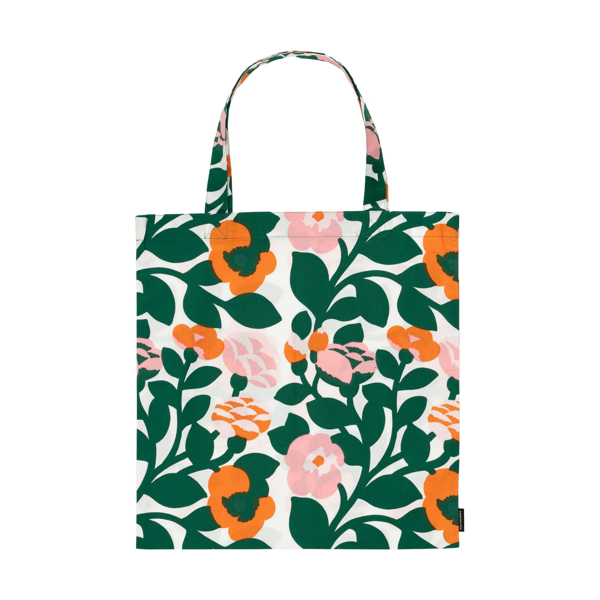 Pieni Green Green bag 44x43 cm, Green-orange Marimekko