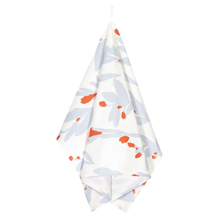 Pieni Hyhmä kitchen towel 47x70 cm - white-orange-grey - Marimekko