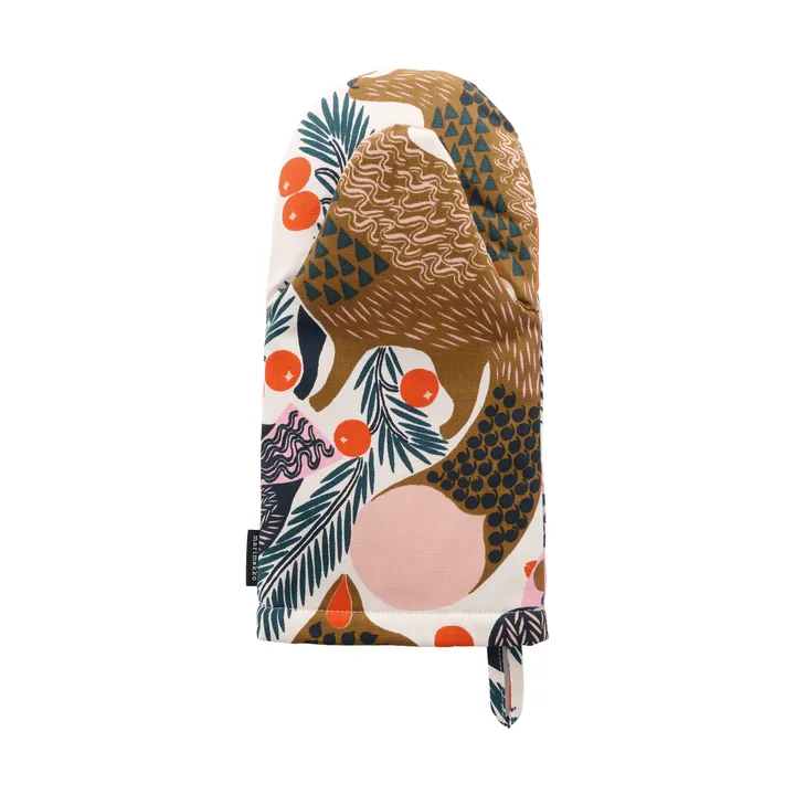 Pieni Ketunmarja oven glove - White-multicolour - Marimekko