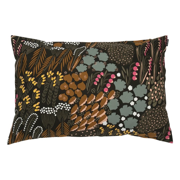 Pieni Letto cushion cover 40x60 cm - green-brown-pink - Marimekko