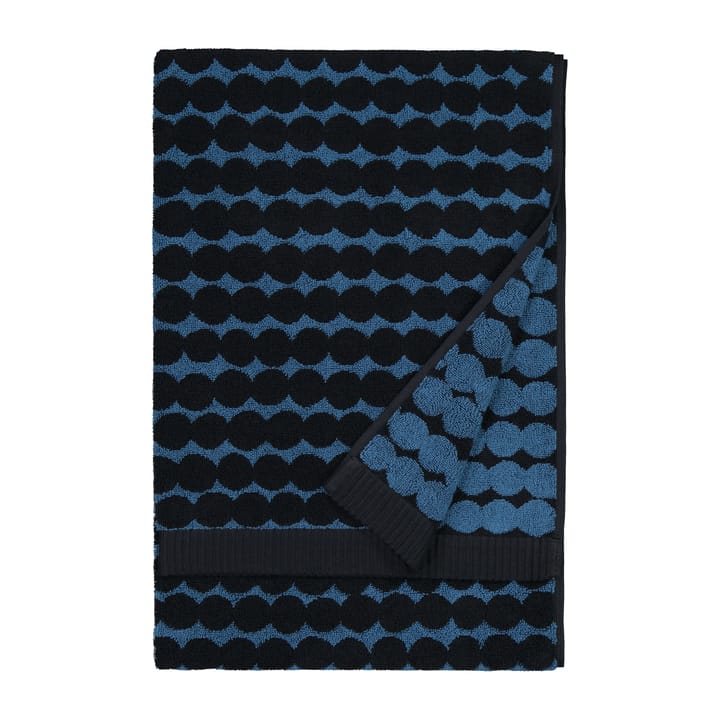 Pieni Räsymatto bath towel 70x140 cm - Petrol-black - Marimekko