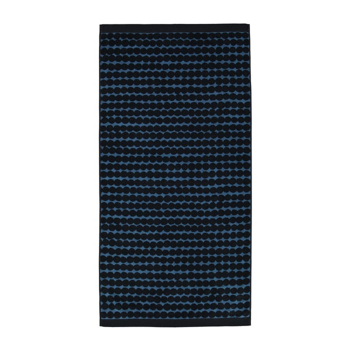 Pieni Räsymatto bath towel 70x140 cm - Petrol-black - Marimekko