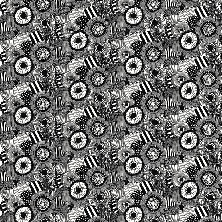 Pieni Siirtolapuutarha fabric - white-black - Marimekko