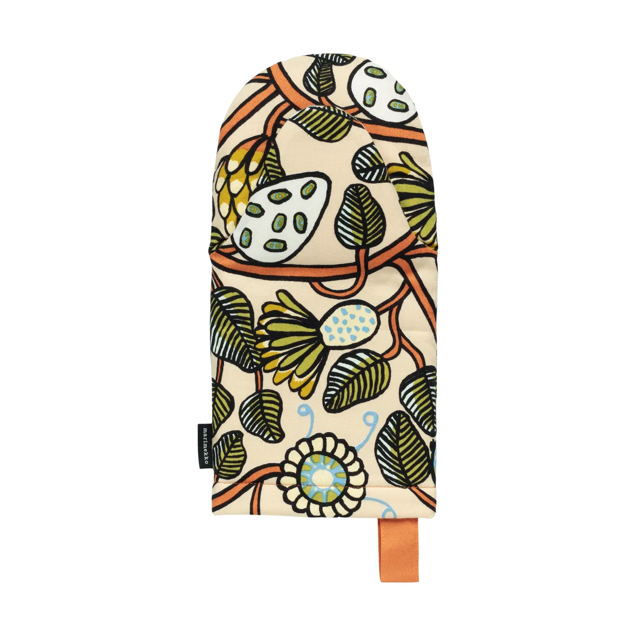 Marimekko Pieni Tiara oven mitt Beige | Scandinavian Design | Oven mitts, gloves & pot holders | Beige