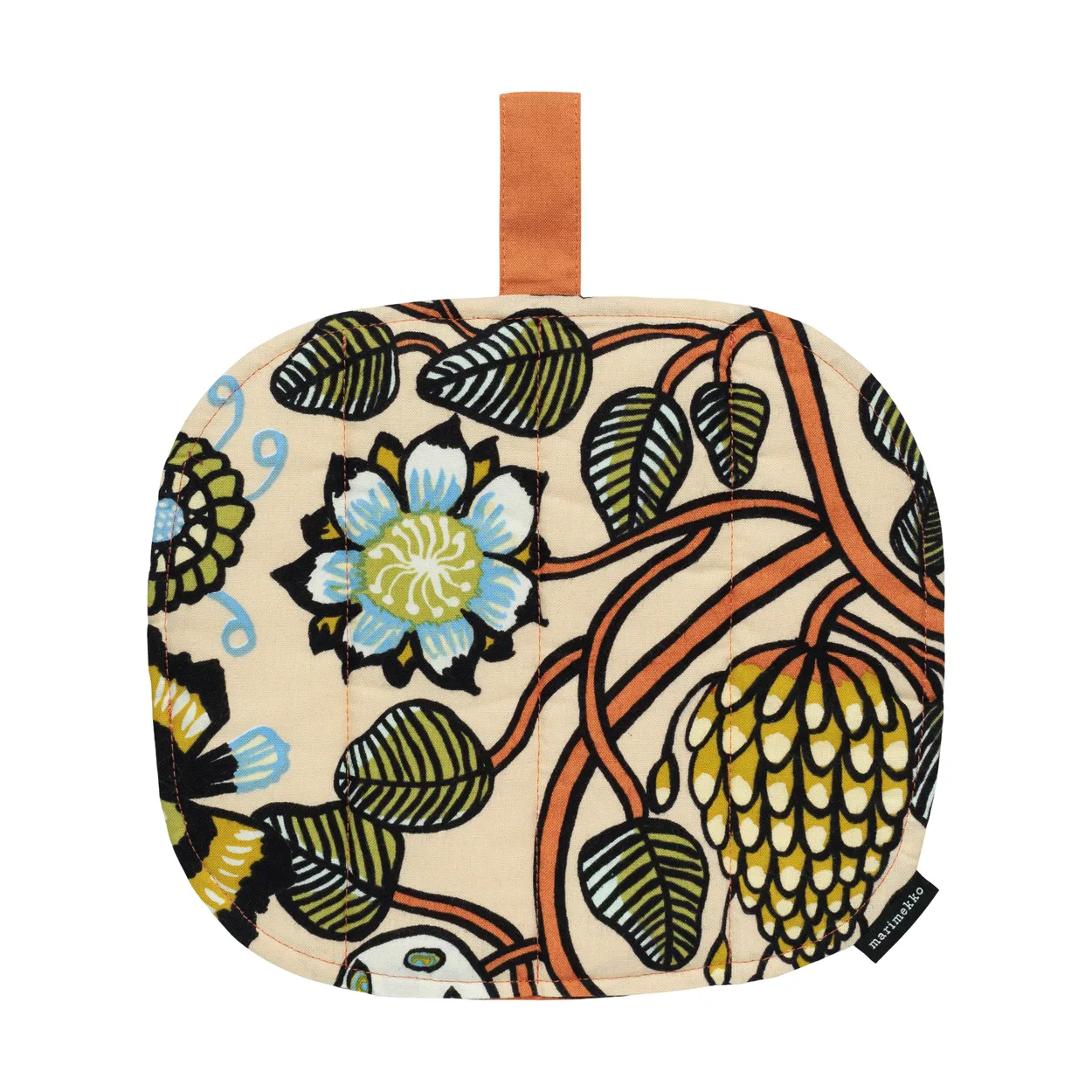 Marimekko Pieni Tiara pot holder Beige | Scandinavian Design | Oven mitts, gloves & pot holders | Beige