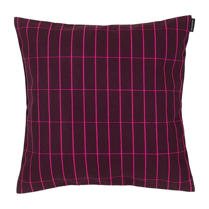 Pieni Tiiliskivi cushion cover 40x40 cm - Burgundy-pink - Marimekko
