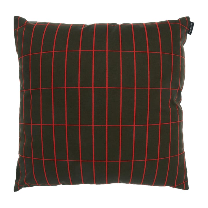 Pieni Tiiliskivi cushion cover 40x40 cm - Dark green-red - Marimekko